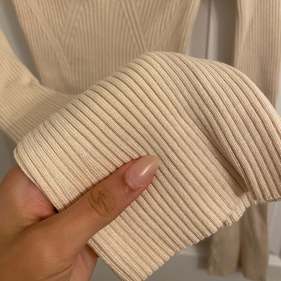 SWEETHEART NECKLINE KNIT TOP H&M - Picture 2 of 4